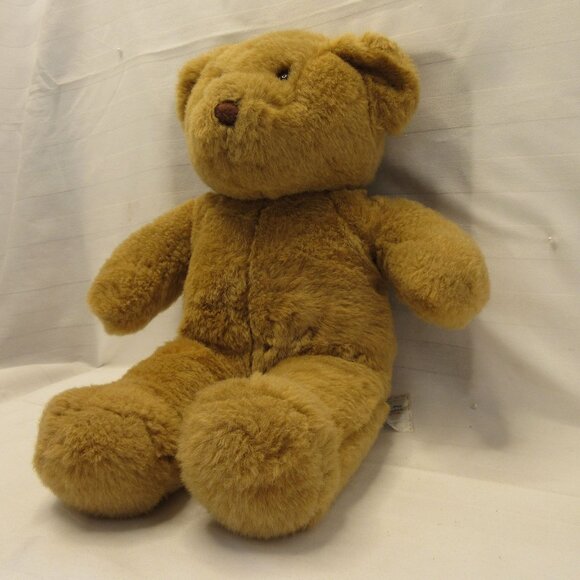Build A Bear Plush BAB 16" Teddy Bear Light Brown Tan "I Love You" sounds - Picture 3 of 9